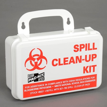 Pac-Kit Vehicle/Facility BBP Kits, Spill Clean-up Kit 6021